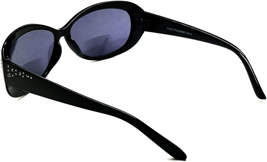 Бифокални очила за четене за жени Cateyes (2 опаковки) + Аксесоари Със защита UV400, Реколта Овални Модерен Дизайнерски