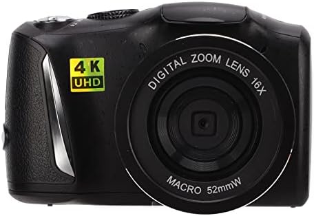 Цифров фотоапарат 4K Ultra HD 48-мегапикселова камера с 16 кратно цифрово увеличение, 3,2-инчов екран, камера за Подводни