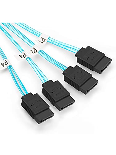 Създаване на кабел Mini SAS 26Pin (СФФ-8088) от щепсела до 4 SATA 7Pin-штекерного кабел от страната домакин / контролер