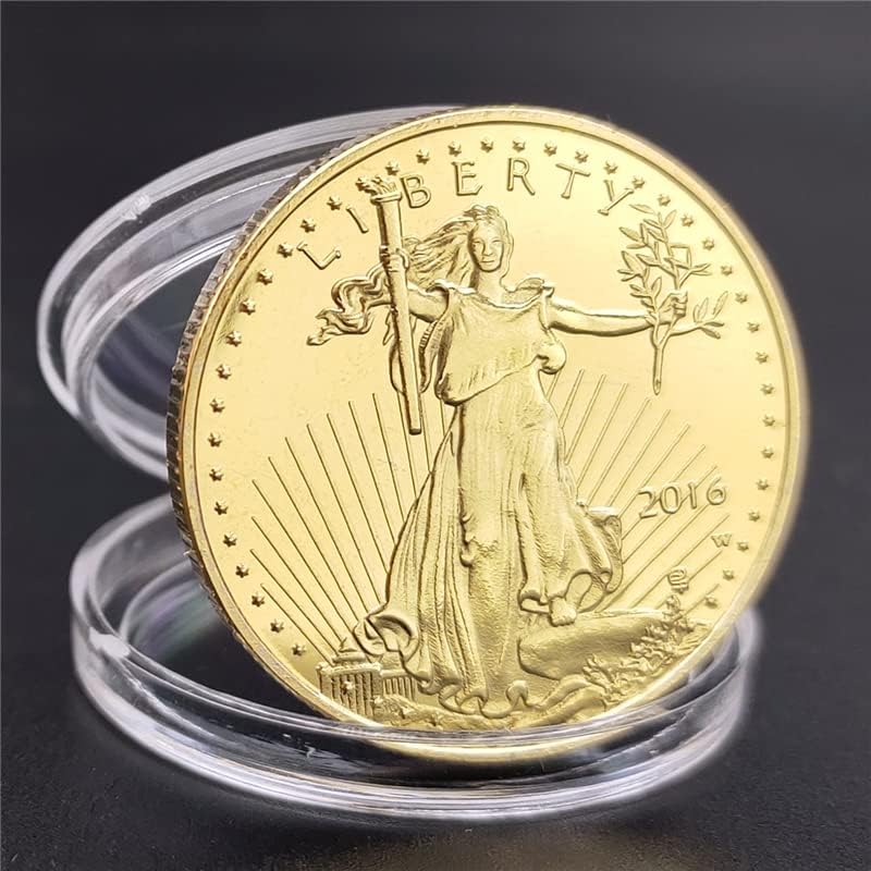 27 mm Монета Американски Орел, Възпоменателни Монети в щатски Долари, Златни Монети на Свободата, Подаръци За Монети