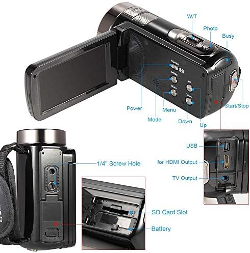 Цифрова Камера 3.0LCD сензорен екран 24MP 1080P Full HD