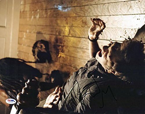 David Morrissey Ходещи мъртъвци Подписа Истинска снимка 11X14 PSA /DNA V67172