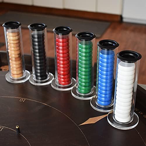 Премиум набор от Tracey Black Kit - комплект за настолна игра Crokinole в турнирния стил (отговаря на стандартите на