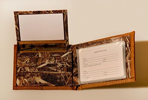 Камуфлаж и кожен портфейл Bifold Realtree Max-5 за бойни игри в Южна Каролина, САЩ - Zep-Pro - NCAA
