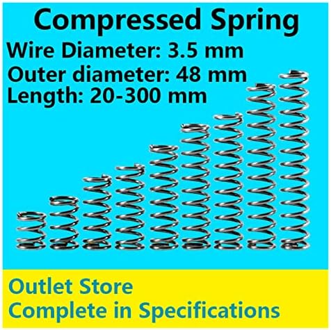 Пружина компресия Возвратная пружина Пружина компресия пружина компресия телескопична пружина Диаметър 3,5 мм, външен