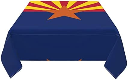 Декоративна Покривка с Квадратна водо - и Маслостойким флага на Аризона EWMAR Размер на 54 X54 Или 60 X60 60X60