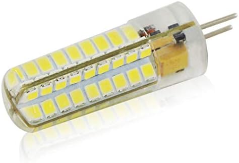 Led лампи GY6.35 мощност 4 W (еквивалентна замяна на халогенни лампи тип T4 JC мощност 30 W-35 W) Студено бял led царевица