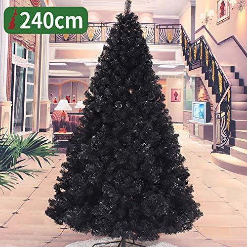 Коледно дърво без светлина с дължина 7,8 метра, 1450 Накрайници за клони, Игли, изработени от PVC ПРЕМИУМ-клас, Коледна