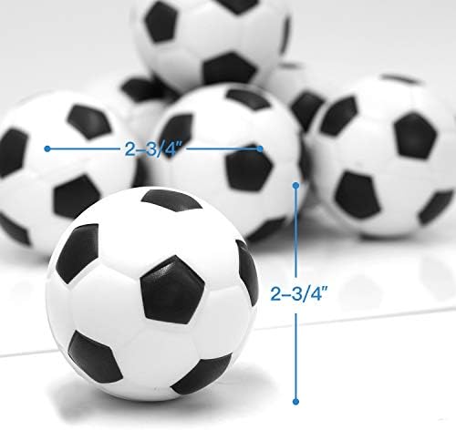 Сжимаемые футболни топки за облекчаване на стреса Novelty Place (12 опаковки) - Отлични анти-стрес топки, за премахване