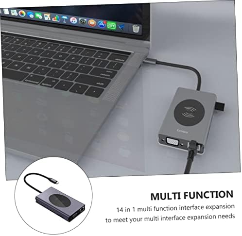 Преносим компютър SOLUSTRE Expansion Зареждане чрез USB-c Безжичен Трансфер на данни чрез USB Многопортовое Зарядно устройство