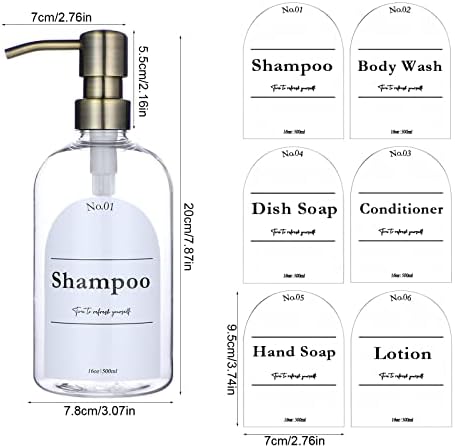 Опаковка на шампоан и балсам -Пластмасова бутилка за измиване на тялото с шампоан и балсам за еднократна употреба от