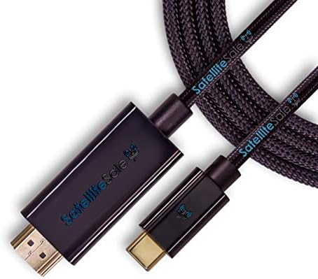 Сателитна продажба на Цифров USB Type C за HDMI Универсален Кабел-Адаптер за 4K/30Hz Найлонов Тел Универсален Тел 2160p