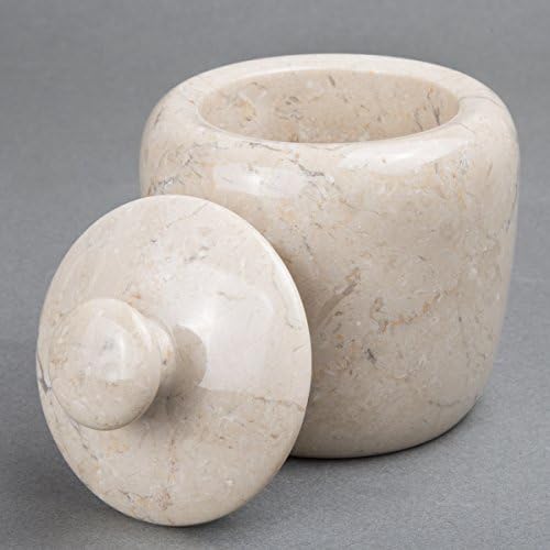 Творчески Дом на Държач за Памучни Топки От Колекция Champagne Marble Boulder Collection