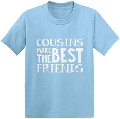 Братовчеди стават най-добри приятели - Подходяща Тениска от Futon Джърси за бебета и деца