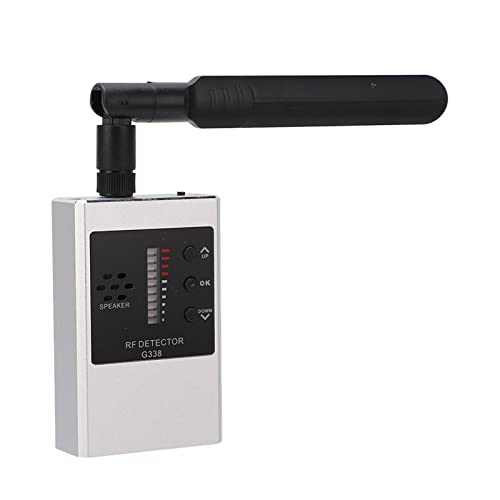 Комплект Тестер на Безжичен Сигнал, Детектор за Камери с Многофункционален Батерия с Капацитет 1000 mah (Сребрист)