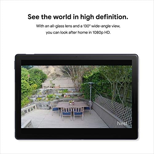 Google Nest Cam Outdoor 2-Pack - 1-во поколение - Всепогодная Външна камера - Камера за наблюдение с функция за нощно