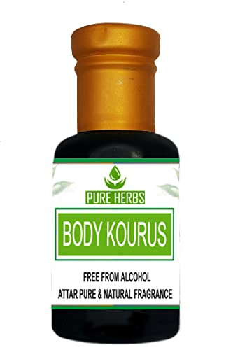 Чист билков балсам за тяло KOURUS ATTAR без алкохол за мъже, подходящ за специални случаи, партита и ежедневна употреба