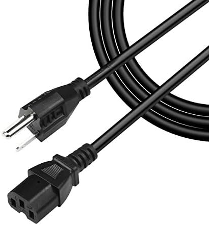 BestCH захранващ кабел за променлив ток в Контакта на Кабелен Щепсел за Широкоекранен LCD монитор Dell E2009WT 0M743D