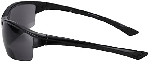 Mass Vision 2 чифта унисекс бифокальных слънчеви очила за четене - спортни слънчеви очила, сертифицирани ANSI Z87.1