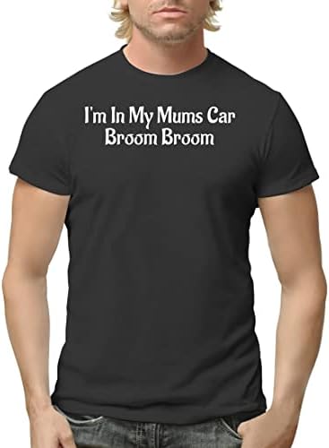 Аз в Маминой машина, Метла Broom - Мъжки t-shirt за възрастни с къс ръкав