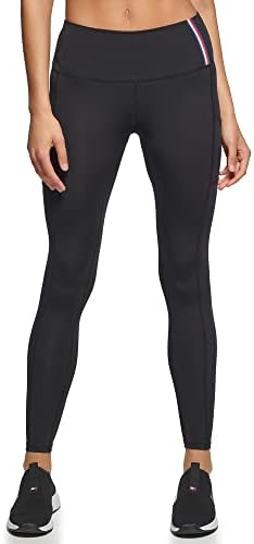 Спортни панталони Tommy Hilfiger Performance - Гамаши, с висока талия за жени