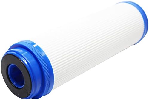 Комплект от 2 теми за подмяна на филтъра за вода Expres: Филтър с гранулиран активен въглен - Универсален 10-инчов касета, съвместима с Expres Water White, Съвместими със система?