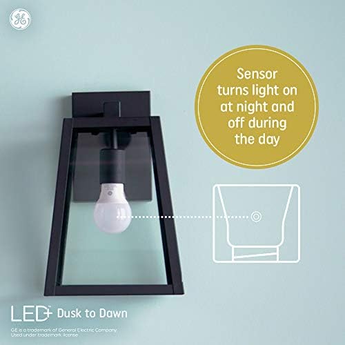 GE Lighting LED + Led крушки от здрач до зори с датчици за слънчева светлина, Крушка с автоматично захранване /выключением,
