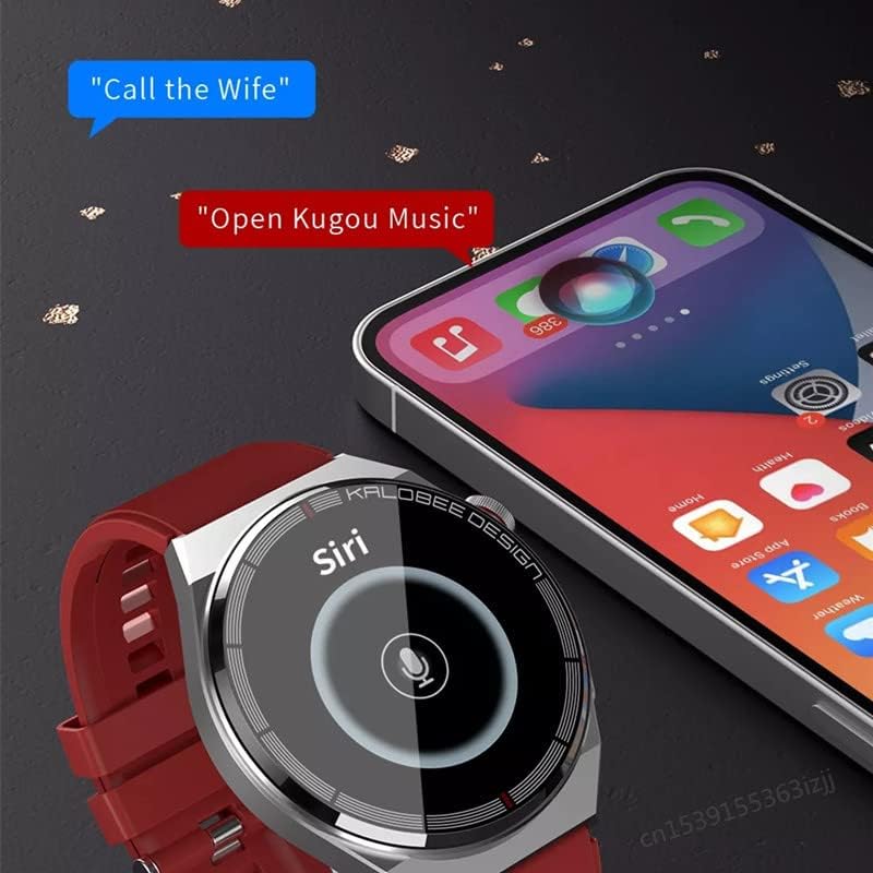 Смарт часовници NFC H4 MAX, Нови Мъжки Бизнес Умни часовници, Песен Bluetooth-на повикване, Безжичен Зареждане, Фитнес-Гривна