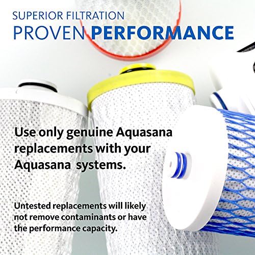 Заменяеми филтър за вода Aquasana AQ-RO3-РО под мивката, 1 бр (опаковка от 1 броя), Бял