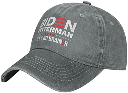 Байдън-Феттерман-2024-Това е лесно-24 Предизборната Ковбойская шапка, Шапки за мъже и Жени, Шапка шофьор на камион, Слънчеви