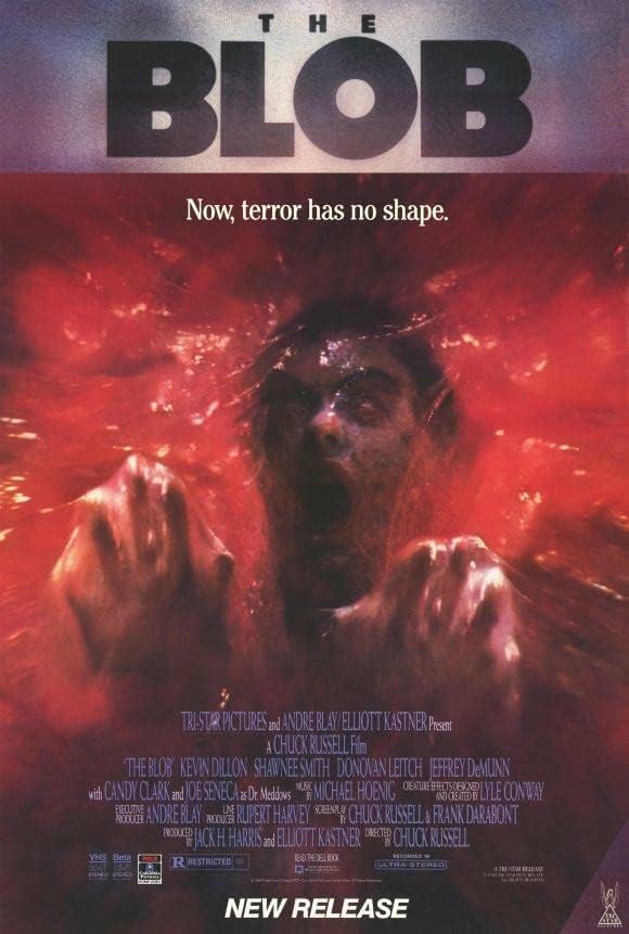 506231 Плакат на филма the blob (1988) Декор за филм На стената 16x12 Печат на плакат