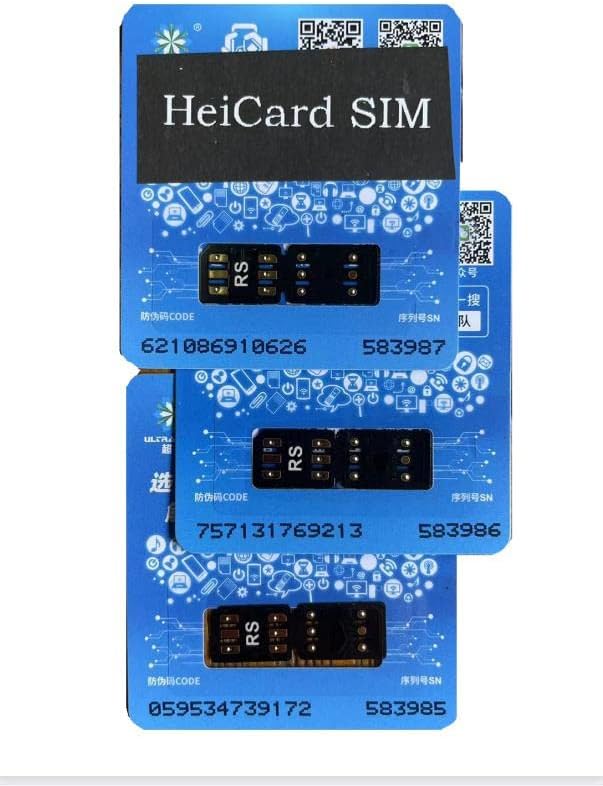 Лесен за използване Друга Телефонна карта от HeiCard СИМ чип RS2023 за iPhone