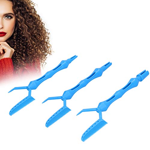 Фризьорски салон химическо завивка местоположение на гребен за коса ви позволява да оцветите група инструменти за моделиране гребен за оформяне на косата (蓝色)