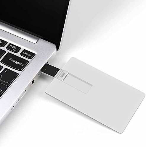 Аз Обичам Боклук Боклукчиите USB Флаш Дизайн на Кредитна карта, USB Флаш устройство Персонализиран Ключ Memory Stick 32G