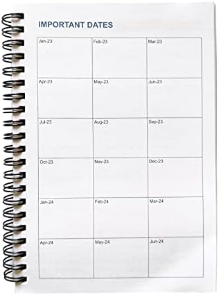 UtyTrees Planner 2023-2024 - Седмичен Месечен Дневник на 2023-2024 години от януари 2023 до юни 2024 г., Списък на 18