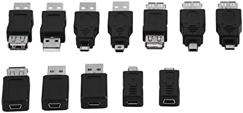 USB2.0 Адаптери-конвертори, опаковка от 12 бр Няколко конектори кабел за адаптер на дънната платка Micro Mini, обратно