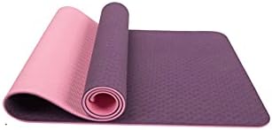 IEASEyjd Постелки за йога TPE два цвята килимче за йога, Нескользящий килим, Подходящ за начинаещи, подложка за фитнес
