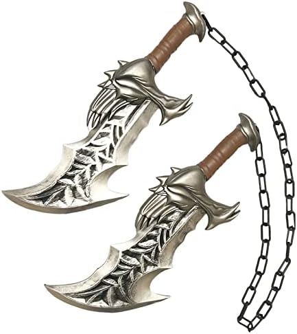 17 Инча God-War Blade of Chaos Мечове Kratos Поролоновый Брадва от Веригата Cosplay Подпори LARP 1:1 Копие на Костюм