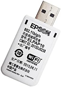 Адаптер проектор bayodi USB карта ELPAP10 Подходящ за EB-X41, X31, X31E, S04E, U04 EB-W04 EB-W29 EB-X41 EB-S05 EH-TW9400