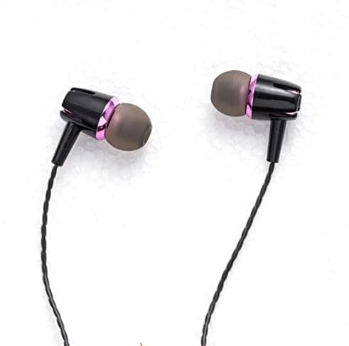 Naetxoa Жични слушалки в ушите Слушалки с микрофон, Слушалки-половинки обшивки с микрофон, Вграден регулатор на силата