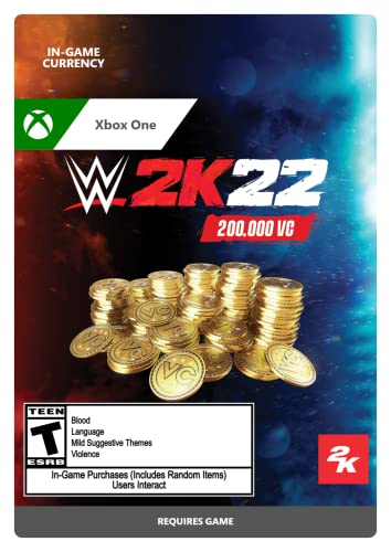 WWE 2K22: 200 000 виртуална валута - Xbox One [Цифров код]