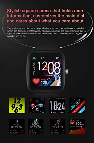Смарт часовници CHOKOVIE за iPhone, Android, смарт часовник със сензорен екран 1,4 , фитнес тракер, Часовници за здравето,