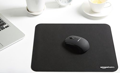 Геймърска подложка за компютърна мишка Basics - Текстилен, с гумирано основа, черен