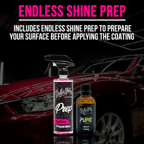 Керамично покритие Endless Shine Detailing Pure срок на служба 9 часа - Максимална защита за Вашия автомобил