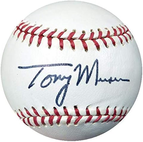 Бейзболни топки на Уилсън с автограф от Тони Музера Baltimore Orioles PSA/DNA #AC23291 - Бейзболни топки с автографи