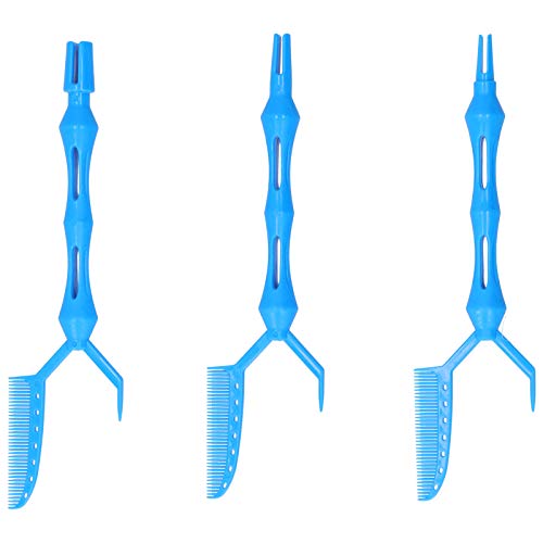 3шт Гребени За Химическата на Вълна Коса Многофункционални, Практични и Гребени За оформяне на Косата Позициониране на