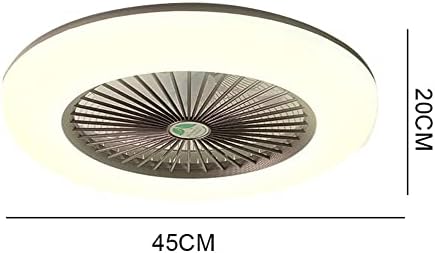 Цена по Цена на производителя Лекота Акрилна Полилей С Вентилатор Трицветна LED Лампа, Вентилатор на Тавана Модерен ABS