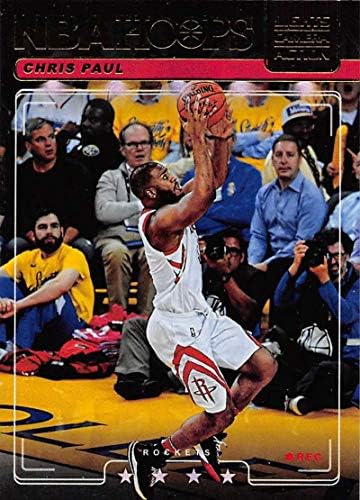2018-19 NBA Hoops Светлини Action Camera Holo 19 Крис Пол Хюстън Рокетс Официалната баскетболна карта Панини
