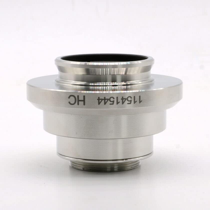 Комплект микроскоп 0,35x0,55x1x Адаптер за оптична камера с монтиране C от неръждаема стомана за микроскопи Лей ~ ca,