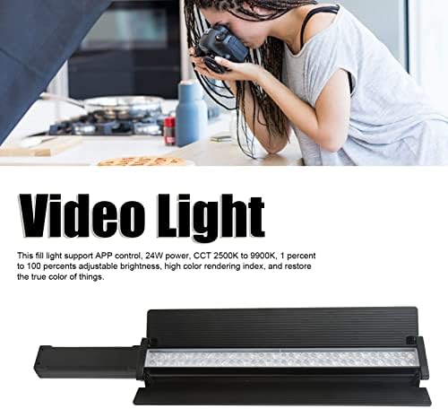 Светодиодна Светлинна Пръчка, Лампа за Снимане от 2500 до 9900 К, RGB Преносима Светодиодна Светлинна Пръчка за запис